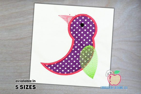 Bird Applique Pattern Review for Business Merch