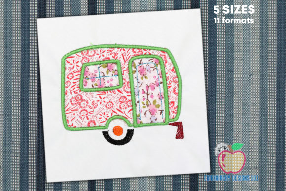 Brown Colored Campervan Applique Review