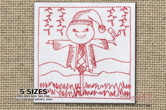 Christmas Farming Machine: A Cozy Embroidery Review