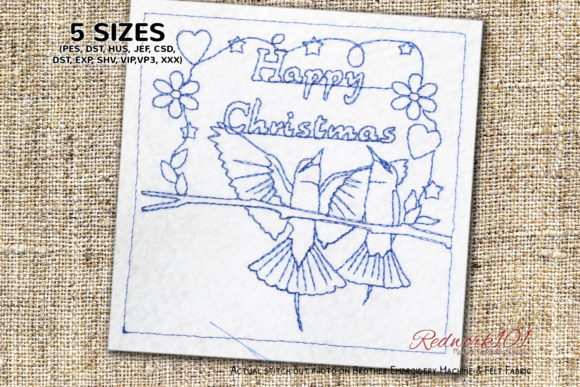 Review: Happy Christmas Bird Design for Boutique Sweatshirts
