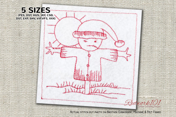 Reviewing Christmas Scarecrow Bluework for Boutique Drops